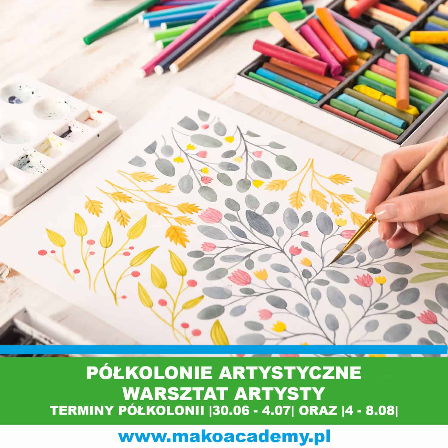warsztat artysty wakacje 2025
