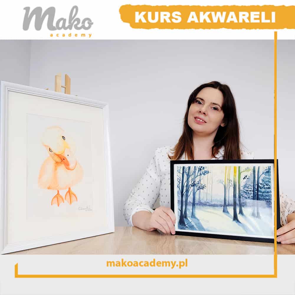 kurs-akwareli-mako academy poznan szkoła rysunku i malarstwa